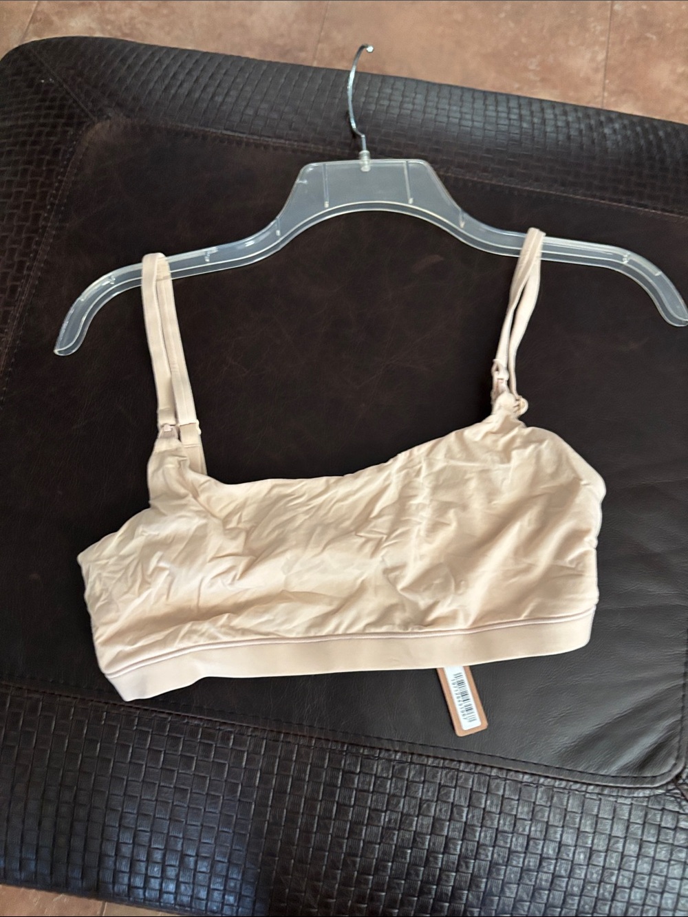 SKIMS Nude Seamless Bralette with Adjustable Straps